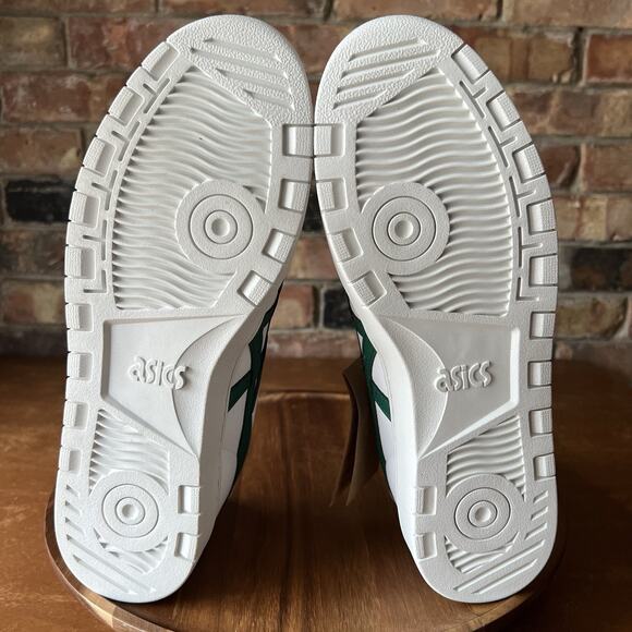 Asics Japan S Athletic Leather Shoes Sneakers Low White Jasper Green Men's 10.5 - Picture 15 of 16